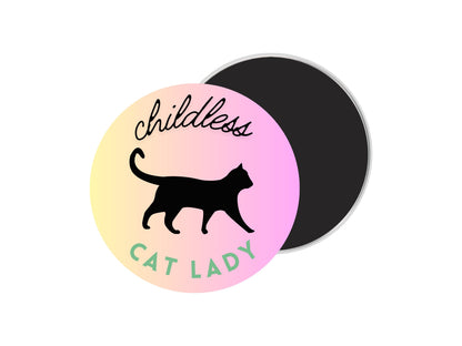 Childless Cat Lady | Cat Lady Button | Kamala Pin Button | Comma La Pin I Kamala Harris for President | Kamala 2024 | Democrat Pin