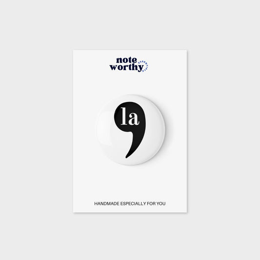 Comma La | ‘la | Kamala Harris 2024 Button | Comma La Magnet I Kamala Harris for President | Kamala 2024 | Democrat Pin | Kamala | Vote Pin