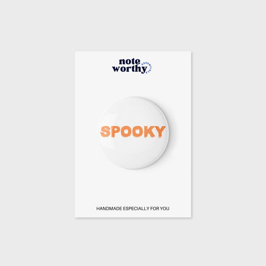 Halloween Pin | Spooky | Spooky Pin Button | Halloween Button | Happy Halloween | Spooky Season |  Halloween Gift | Halloween Decor